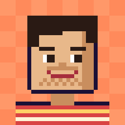 Avatar pixel art de Matías Fuentes, director creativo y diseñador de juegos en QARapaRa